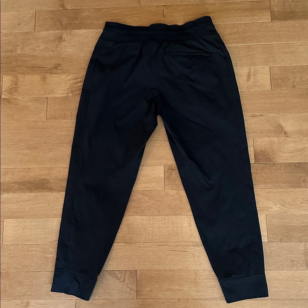 Athleta Black Jogger Pants | Zipper Pockets Athleisure Size 8 - Picture 4 of 6